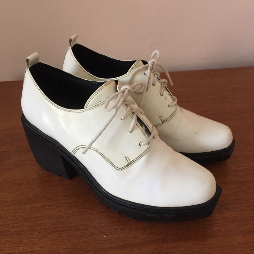 Opening Ceremony White Patent Leather Oxford